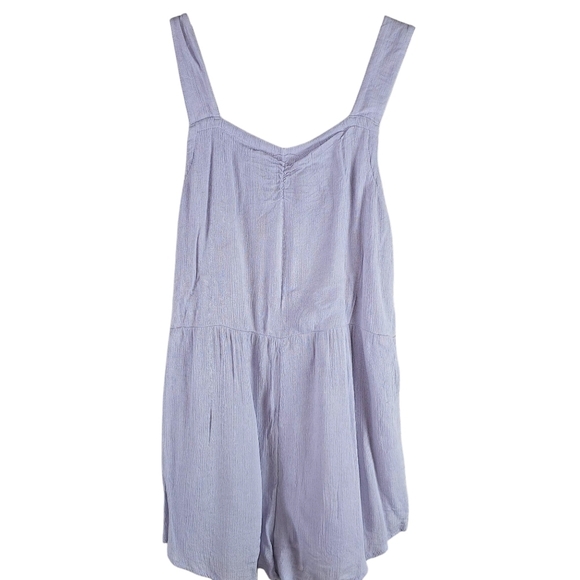 Abercrombie Kids Girls Lavender Romper in 15/16 - Picture 1 of 6